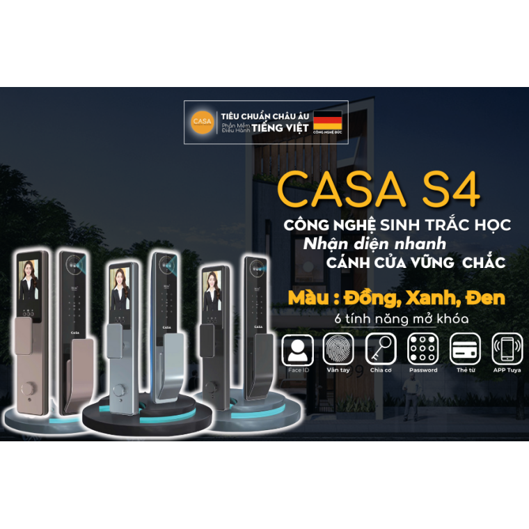 Khóa thông minh - Công Ty TNHH 1 TV NK TMDV Thiết Bị Thông Minh CASA